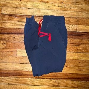 Figs Scrubs Zamora High Waisted Joggers Charcoal